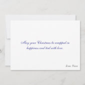 Carte Modern Santa Claus (Dos)