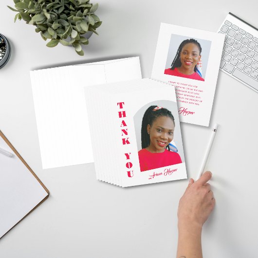 Carte Modern Trendy Pink Script Graduation