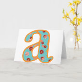 Carte Moderne (Fleur jaune)