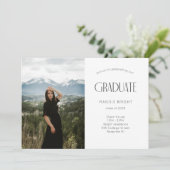 Carte Moderne 2023 diplômé Open House Celebration (Debout devant)