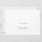 Carte Moderne 2023 diplômé Open House Celebration (Dos)