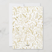 Carte moderne 5 Photo Joyeux Noël (Dos)