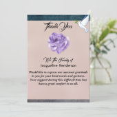 Carte Moderne Ajouter votre photo Merci de célébration d (Debout devant)