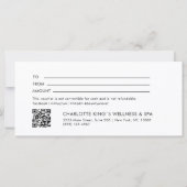 Carte Moderne, Art Line, Femme, Feuilleté, Salon, Blanc (Dos)