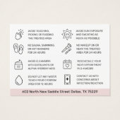 Carte moderne Brow Tint Aftercare (Dos)