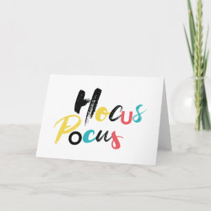 Carte Moderne, coloré, amusant, cool, tendance Hocus Poc