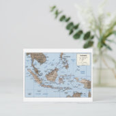 Carte moderne de l'Indonésie (Debout devant)