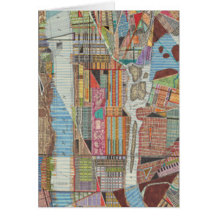 Carte moderne de New York III