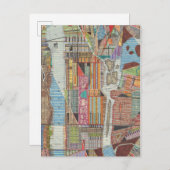 Carte moderne de New York III (Devant / Derrière)
