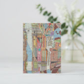 Carte moderne de New York III (Debout devant)