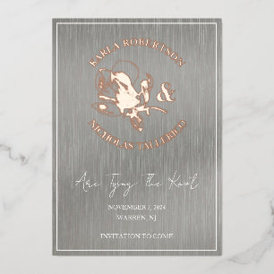 Carte moderne de sauvegarde de date de mariage ave