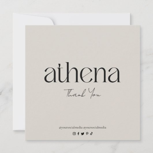 Carte moderne de soins aux bougies (Dos)