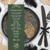 Carte moderne Olive Green Flat