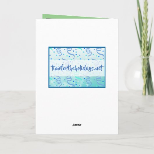 Carte Moderne Personnalisé Joyeux Anniversaire Nephew (Dos)