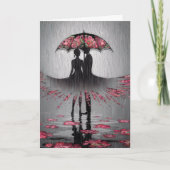 Carte moderne romantique et mignonne pour femme ou (Devant)