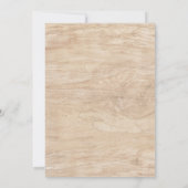 Carte moderne Russe de Noël Arbre photo Plat Card (Dos)