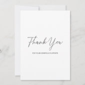 Carte Moderne Simple Avec Code QR Pour College Fun (Dos)