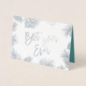 CARTE MODERNE SPRIG DE LA MEILLEURE ANNÉE (Devant)