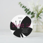 Carte moderne Sweet 16 Birthday Card (Debout devant)