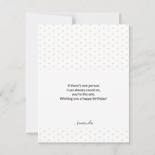 Carte Modernes Aquarelle Boho Gui de Fête (Dos)