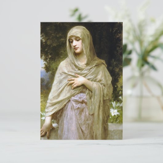 Carte Modesty 1902 William Bouguereau (Debout devant)