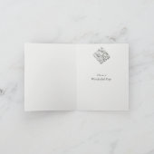 Carte modifiable du 70e anniversaire (Intérieur)