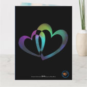 Carte Modifiable - Félicitations d'anniversaire avec feu (Dos)