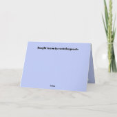 Carte Modifiable Fête des Pères avec Train (Dos)