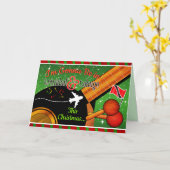 Carte Modifiable - Je vais être à Trinité-et-Tobago (Fleur jaune)