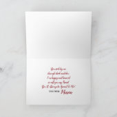 Carte Modifiable Joyeuse Indépendance mon ami Trini (Intérieur)