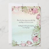 Carte modifiable SAVE THE WEDDING DATE! (Dos)