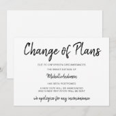 Carte Modification du Sweet sixteen des plans (Devant / Derrière)