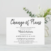 Carte Modification du Sweet sixteen des plans avec RSVP (Debout devant)