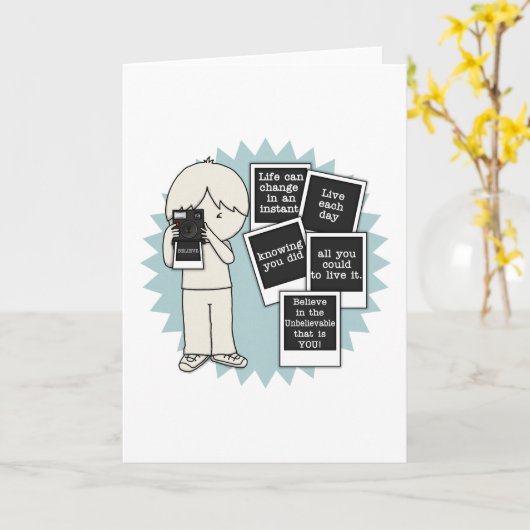 Carte Modification d'un instantané (Fleur jaune)