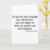 Carte Modifier le devis de direction (Fleur jaune)