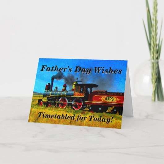 Carte Modifier le texte Ajouter des noms Fête des pères  (Devant)