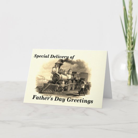 Carte Modifier le texte Ajouter le nom Fête des pères du (Devant)