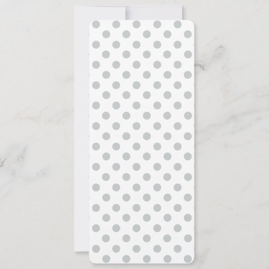 Carte Modifier Pois gris N'importe quelle couleur Clique (Devant)