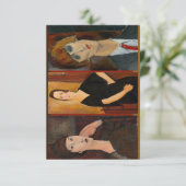 Carte Modigliani Portraits (Debout devant)
