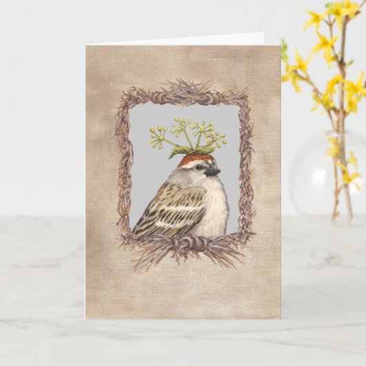 Carte moelle à puce (Fleur jaune)