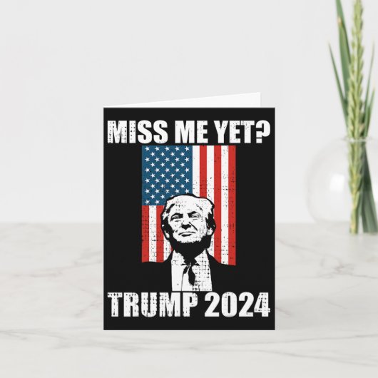 Carte Moi encore drôle Trump 2024 (Devant)