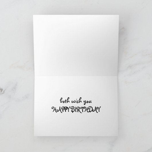 CARTE MOI/MON OMBRE SOUHAITE UN JOLI ANNIVERSAIRE (Intérieur)