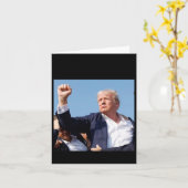 Carte Moi! Président Trump (Fleur jaune)