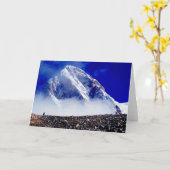 Carte Moine et Pumori (Fleur jaune)