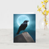 Carte Moinlight Crow-Raven Card (Fleur jaune)