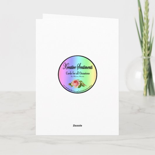 Carte Mois d'appréciation du pasteur (Dos)