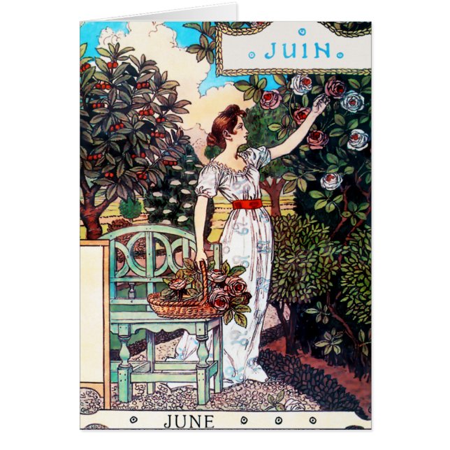 Carte : Mois de juin - Juin (Devant)