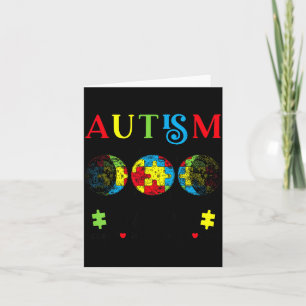 Carte Mois de la journée de sensibilisation à l'autisme