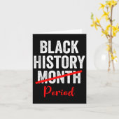 Carte Mois de l'histoire des Noirs Période 1 (Fleur jaune)