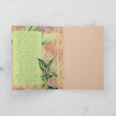 Carte Mois de mai Fleur de prose née (Intérieur)